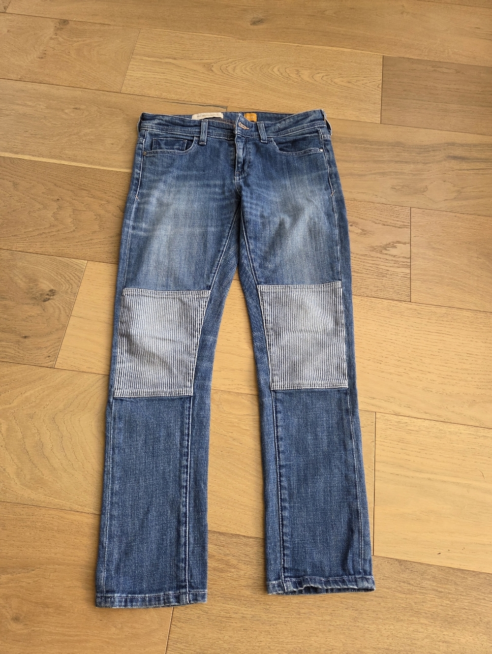Pilcro Knee Patch Jeans